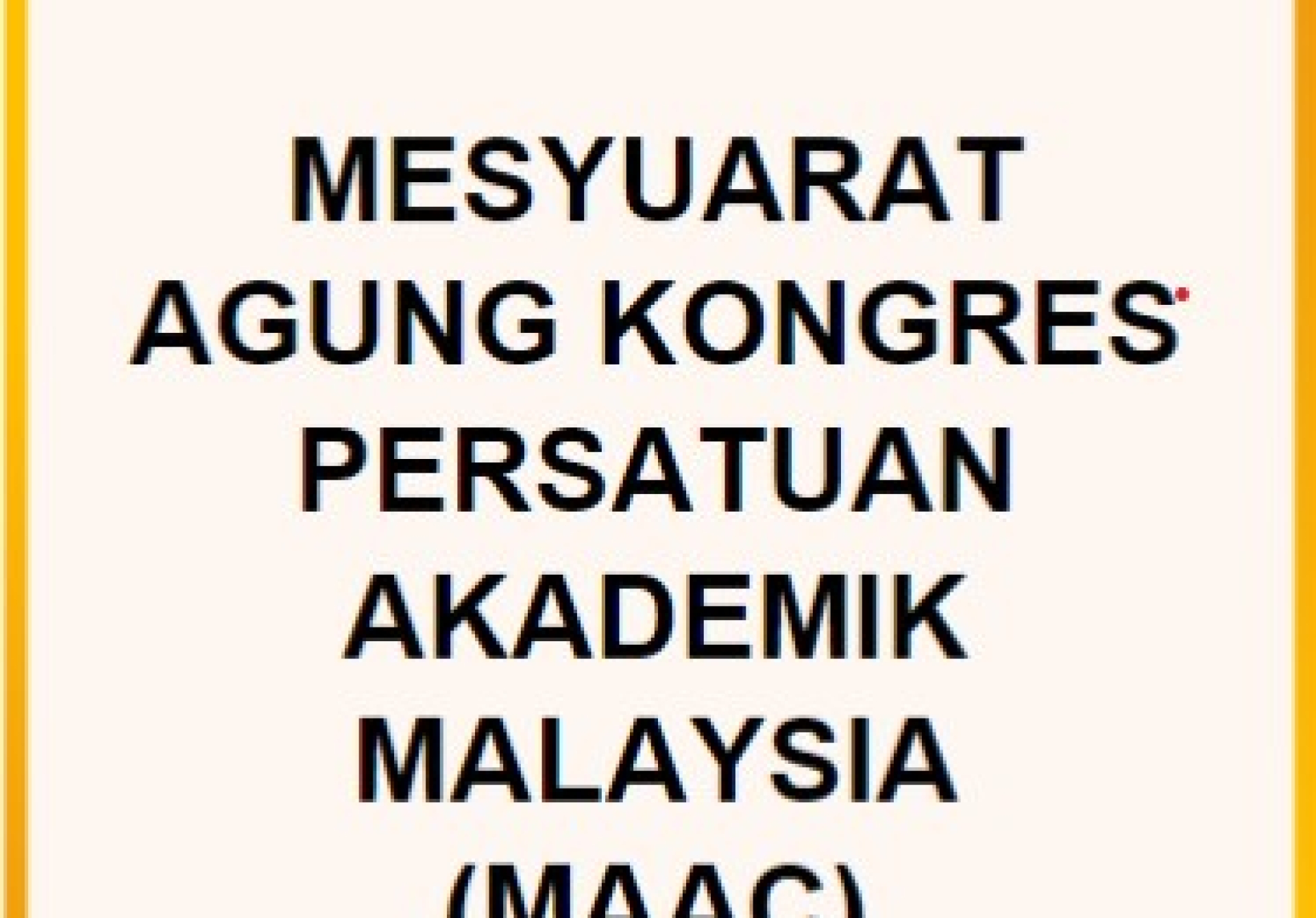 Mesyuarat Agung Tahunan 2022